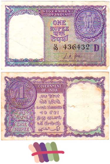 Indian Rupee as a design experiment